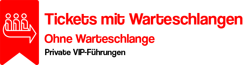 Abgeschnittenes Ticket, privater mehrsprachiger Führer inbegriffen, persönliche Tour und Erklärungen.